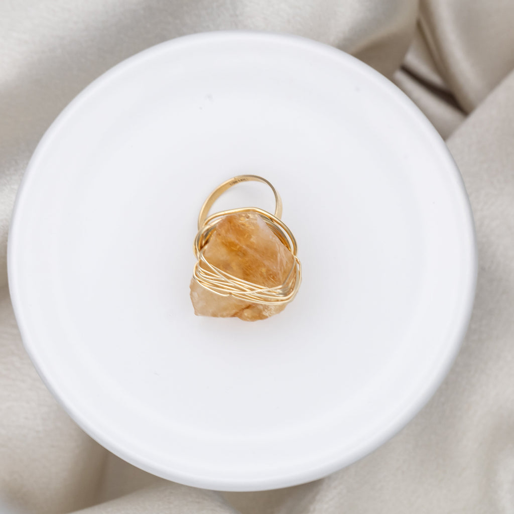 *Citrine Ring